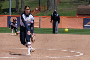 Miranda Hearn pitched two 1-2-3 innings and gave up a 3-run home run in Syracuse's 11-1 loss against Virginia Tech.