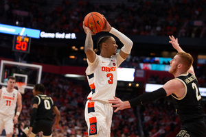 Judah Mintz scored 17 points and dished out five assists in Syracuse's win over Wake Forest. The Orange's 72-63 win halted a four-game losing skid