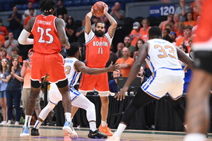 Grant Riller's offense helped Boeheim's Army survive a rough start to the game as they advanced to the next round of TBT. 
