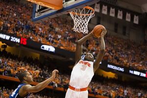 Jerami Grant had questions about his jump shot and back heading into the draft, but the Philadelphia 76ers made him an NBA player in the second round. 