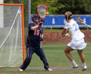 Kelsey Richardson has come up with key stops late in games to keep the Orange's late-season surge alive. She'll need to do the same against No. 1 Maryland in the final four.