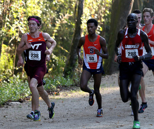 Justyn Knight missed the victory in the 3,000-meter run by just 0.3 seconds.