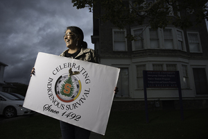 Regina Jones is a member of the Oneida Nation Turtle Clan and has worked with student in SU's Native Student Program since founding it on campus in 2005.