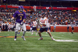 Danny Varello bounced back versus Virginia, going 16-26 on faceoffs.