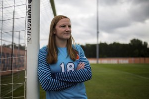 Courtney Brosnan finished the 2017 season with an ACC-best 102 saves. 