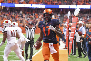 Jamal Custis battled injuries throughout his Syracuse career before leading the Orange in receiving this season. 