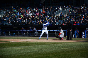 Tim Tebow didn't record a hit in his Triple-A debut. 