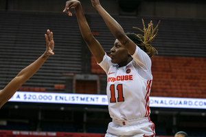 Gabrielle Cooper's 17 points against Notre Dame were her second-highest scoring output of the season, but the Orange still fell short on the road.