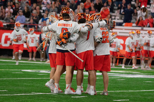 Syracuse released its 2023 men's lacrosse schedule Thursday. The Orange will face eight teams who made the 2023 NCAA Tournament and four Atlantic Coast Conference opponents.