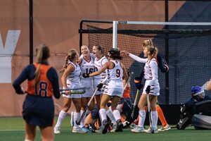 No. 12 Syracuse surrendered a last-minute goal en route to its 1-0 loss to No. 9 Boston College. This is SU's fourth time getting shut out.