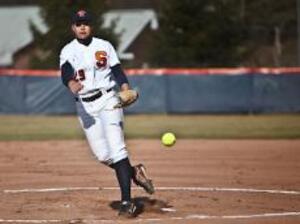 Jenna Caira pitched a no-hitter Sunday in Syracuse's 5-0 win over Villanova. Caira, a freshman, is only the third SU player to accomplish that feat.