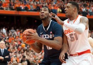 Andre Drummond (left) vs. Syracuse