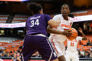 Syracuse shot 21.9 percent from deep.