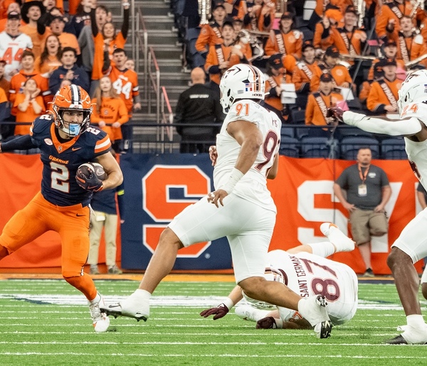 SU defeats Virginia Tech 38-31 in OT, team's largest comeback win since 2012